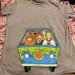 Grey Scooby short sleeve Shirt ( Mystery Gang)